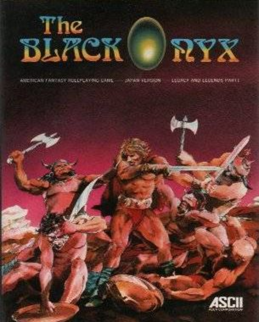 Black Onyx 2 box art for MSX